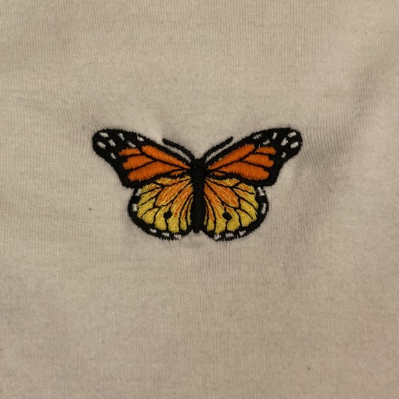 Brandy Melville Butterfly Tee - Picture 3 of 7